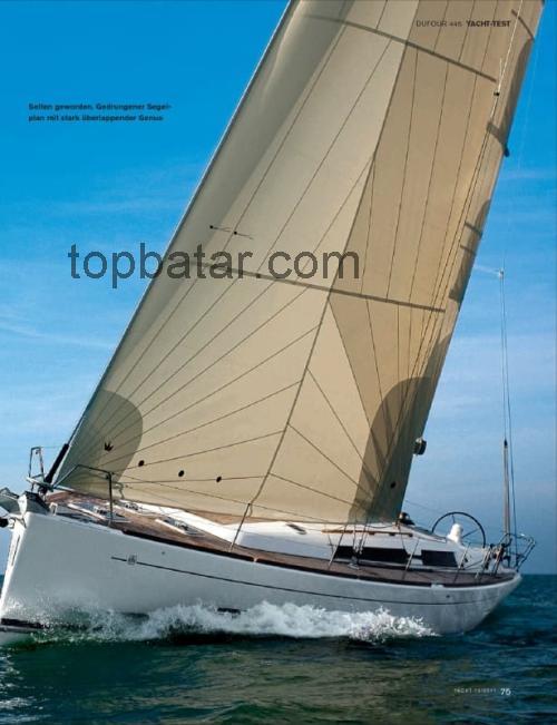 Dufour Grand Large 445 tekniska specifikationer 